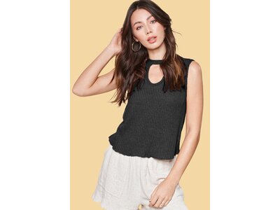 La Miel Cut-Out Detail Tank Top
