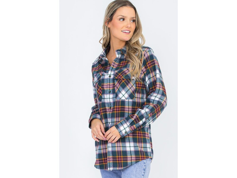 Plaid Regular Fit Flannel