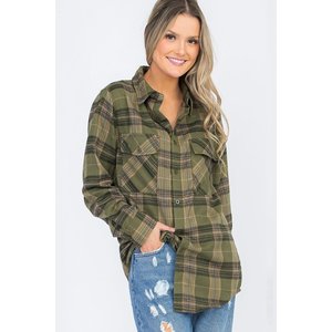 Plaid Regular Fit Flannel