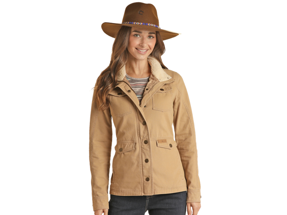 Powder River Outfitters Cotton Military Jacket