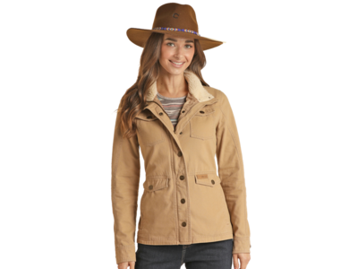 Powder River Outfitters Cotton Military Jacket