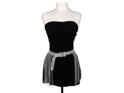 Crystal Fringe Belt