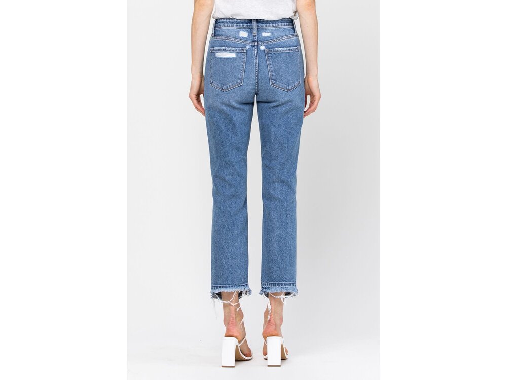 Flying Monkey Cropped HiRise Straight with Released Hem