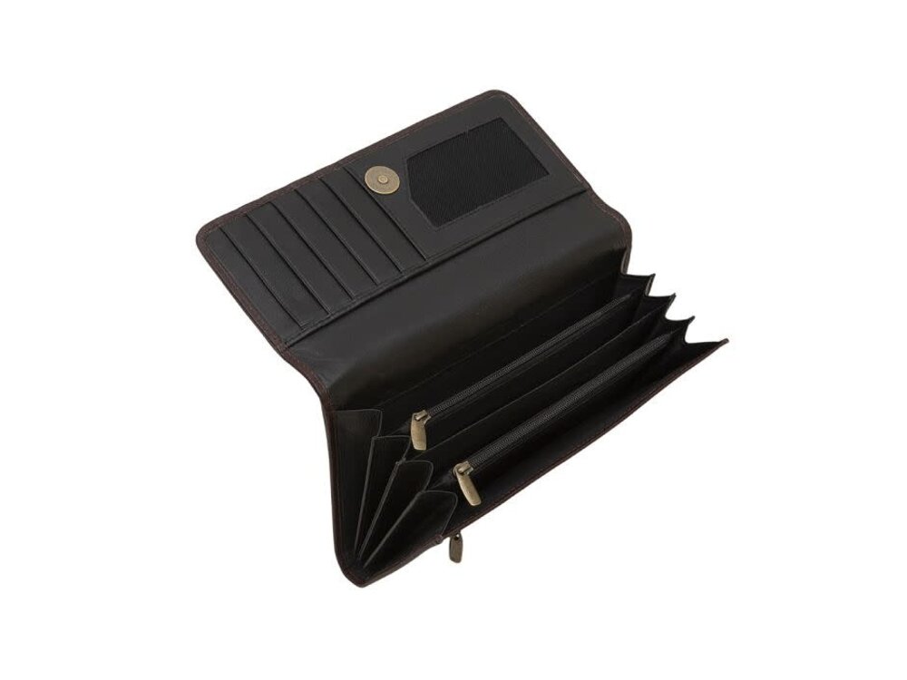 Myra Bags Deep Blue Weave Wallet