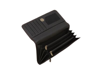 Myra Bags Deep Blue Weave Wallet