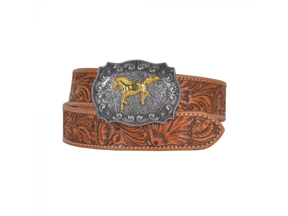 Myra Bags Brisk Leaves Handtooled Belt