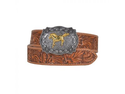 Myra Bags Brisk Leaves Handtooled Belt