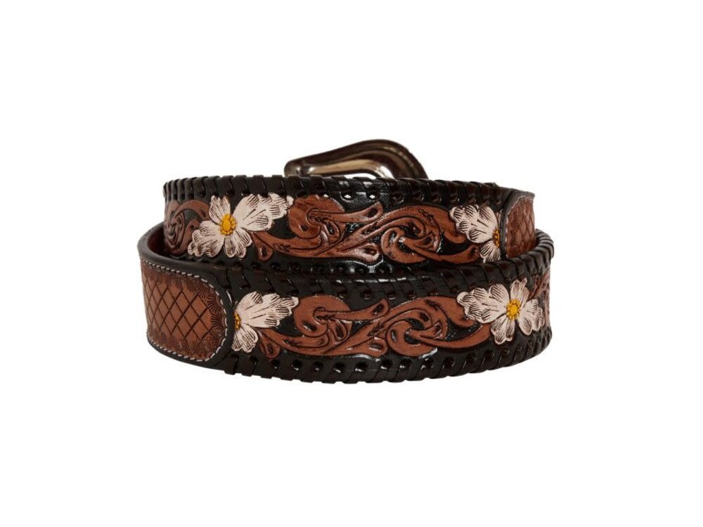 Myra Bags Crystals Handtooled Belt