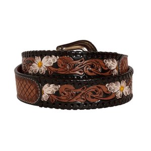 Myra Bags Crystals Handtooled Belt