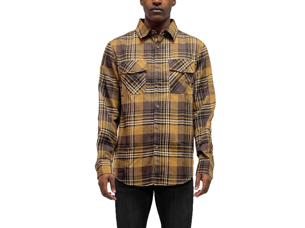 Regular Fit Checkered Plaid