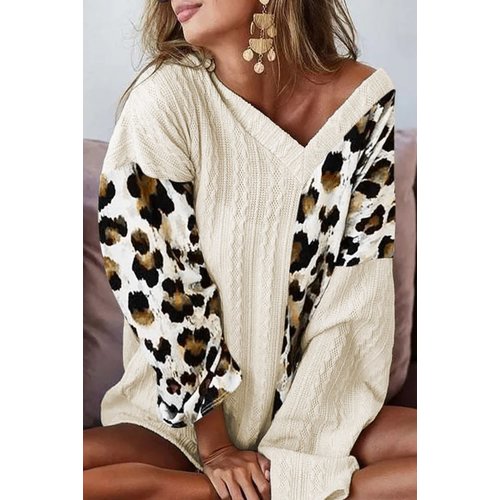 Colorblock V-Neck Sweater Colorblock V-Neck Sweater