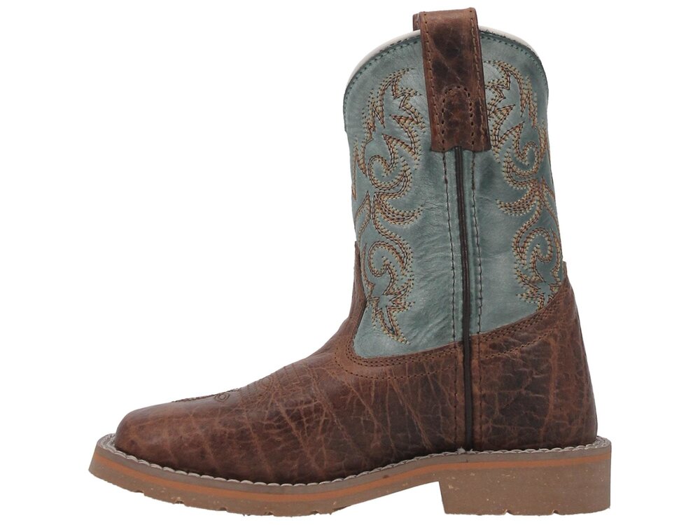 Dan Post Boots Lil' Bisbee - Brown/ Blue- Children