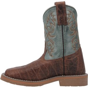 Dan Post Boots Lil' Bisbee - Brown/ Blue- Children