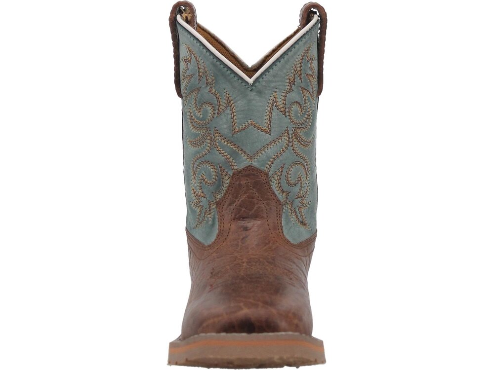 Dan Post Boots Lil' Bisbee - Brown/ Blue- Children