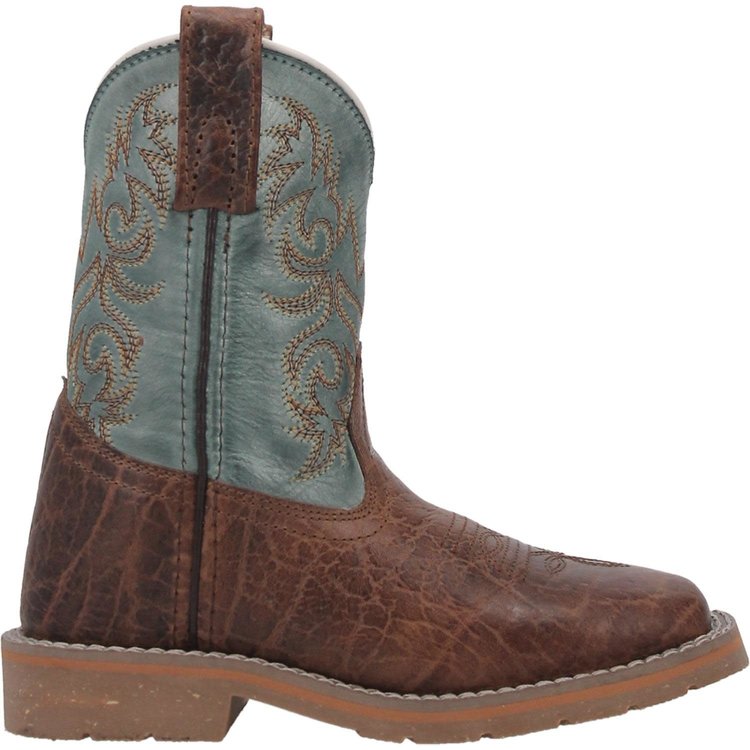 Dan Post Boots Lil' Bisbee - Brown/ Blue- Children