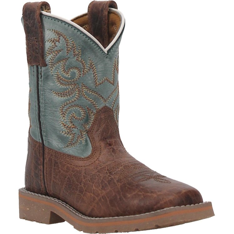 Dan Post Boots Lil' Bisbee - Brown/ Blue- Children