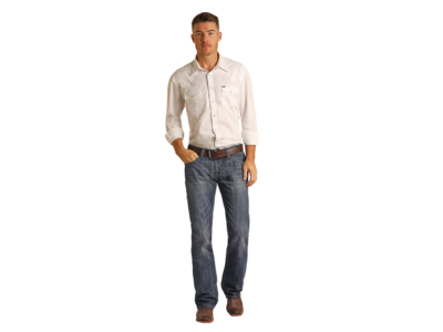 Rock and Roll Denim Pistol Bootcut - RRMD0PRYWP