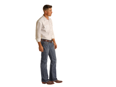 Rock and Roll Denim Pistol Bootcut - RRMD0PRYWP