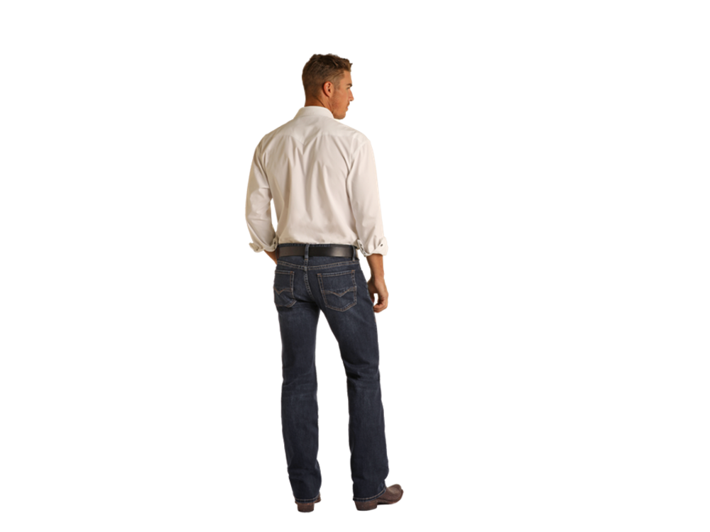 Rock and Roll Denim Pistol Straight - RRMD1PRZP1