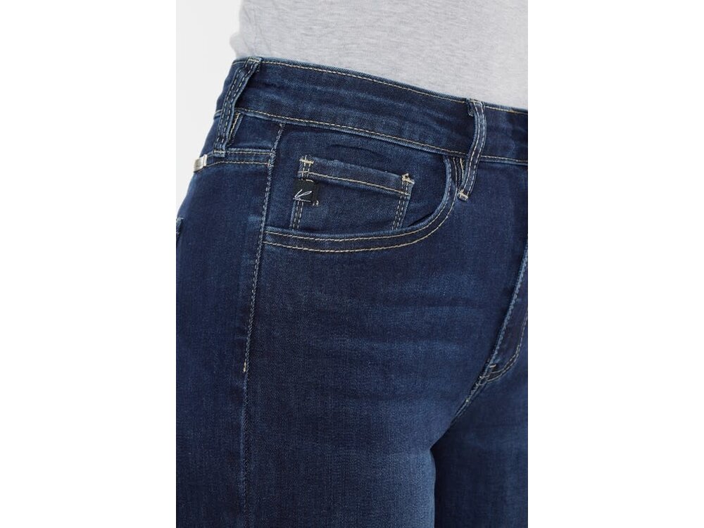 KanCan High Rise Ankle Skinny with Distressed Hem