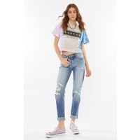 Distressed Ankle Straight