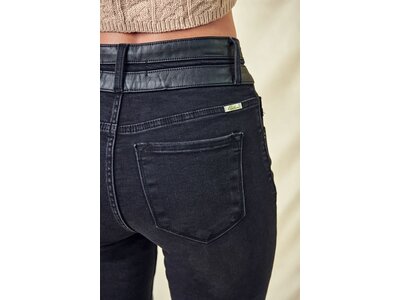 KanCan Black  Bootcut with Contrast Waistband