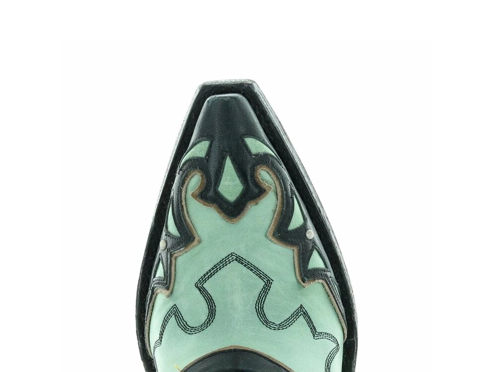 Old Gringo Eagle Flight- Black/Aqua