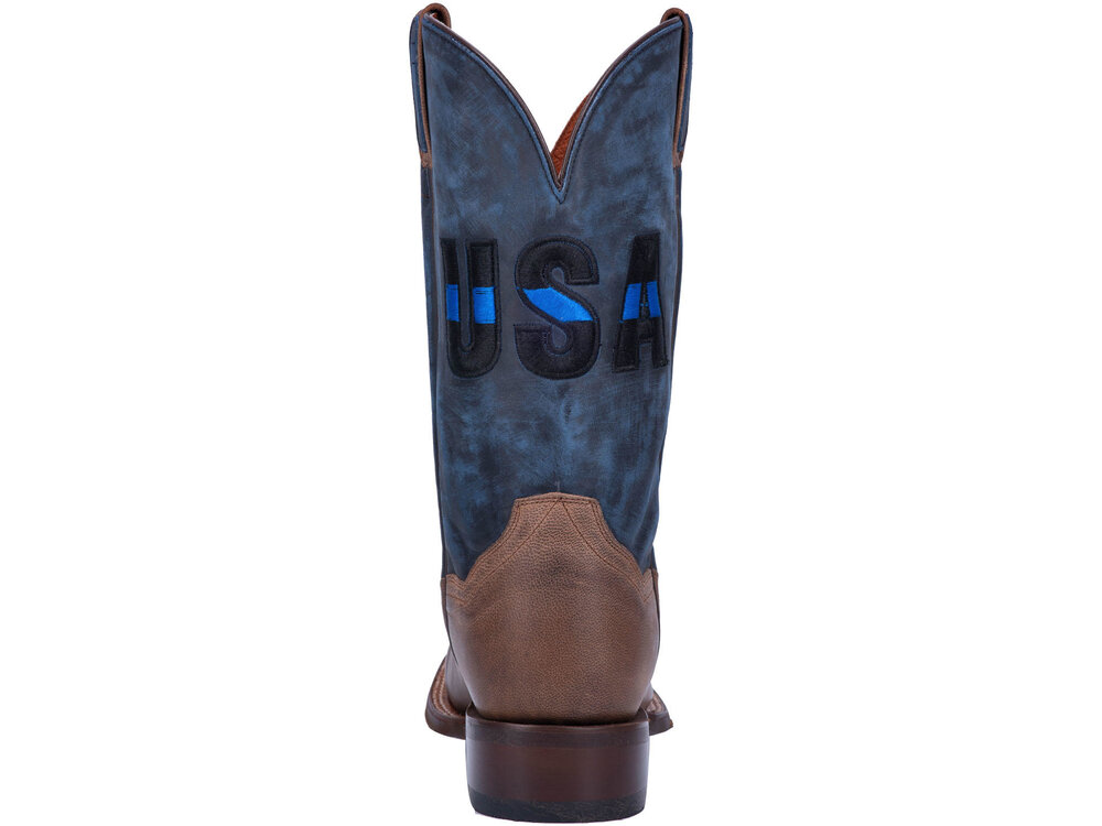 Dan Post Boots Thin Blue Line- Dan Post- Sand/Blue- DP4515
