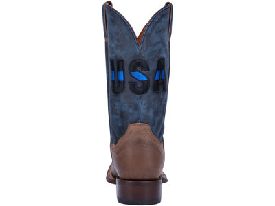 Dan Post Boots Thin Blue Line- Dan Post- Sand/Blue- DP4515