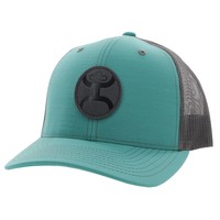 Blush - Teal and Grey Hat