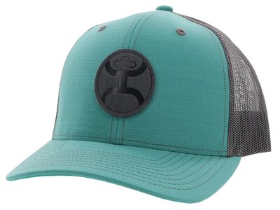 Hooey Blush - Teal and Grey Hat