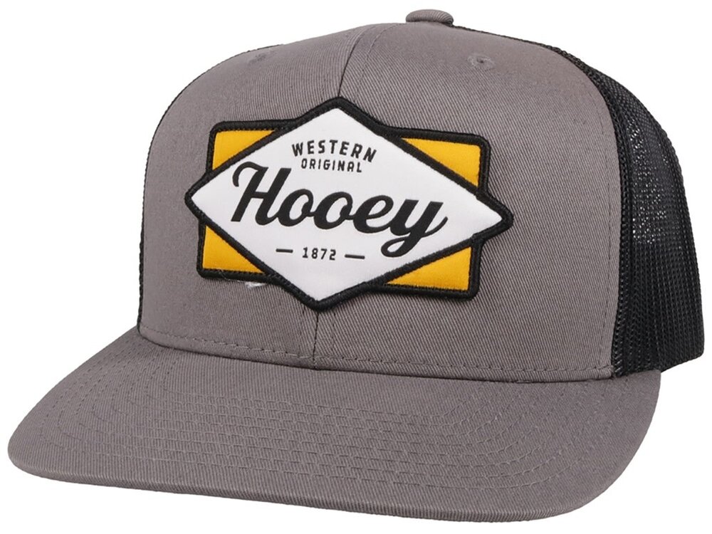 Hooey Diamond - Trucker Hat - Grey
