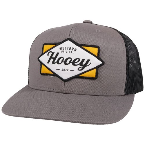 Hooey Diamond - Trucker Hat - Grey