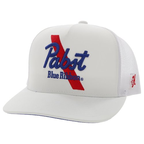 Hooey Pabst Blue Ribbon- White Trucker