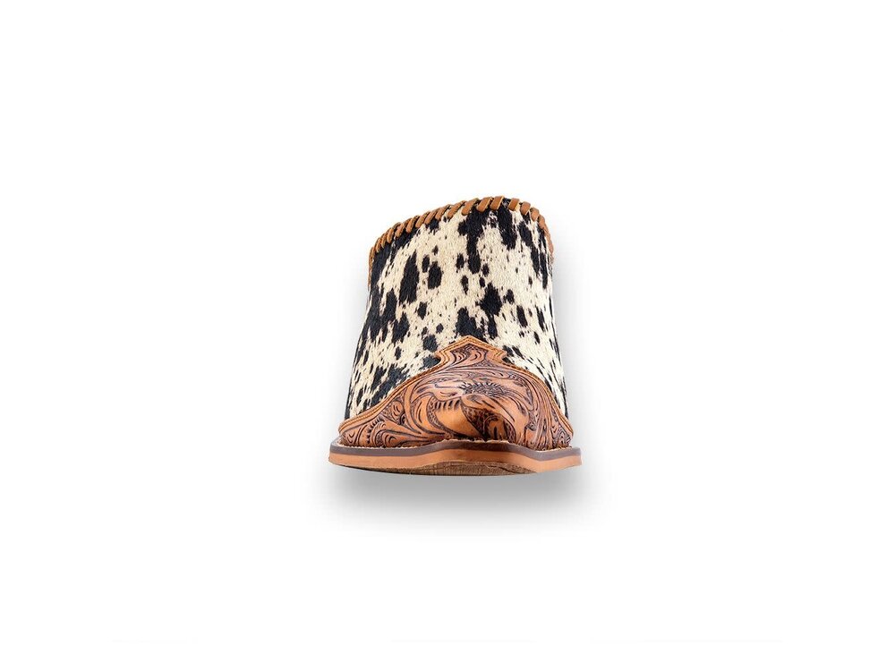 Myra Bags Heely Hand-tooled Mules