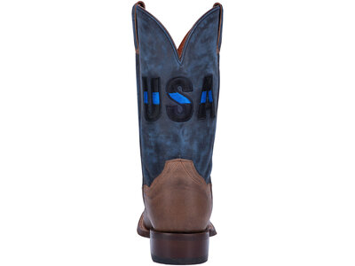 Dan Post Boots Thin Blue Line- Dan Post- Sand/Blue- DP4515