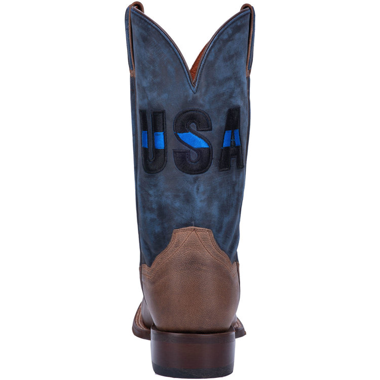 Dan Post Boots Thin Blue Line- Dan Post- Sand/Blue- DP4515