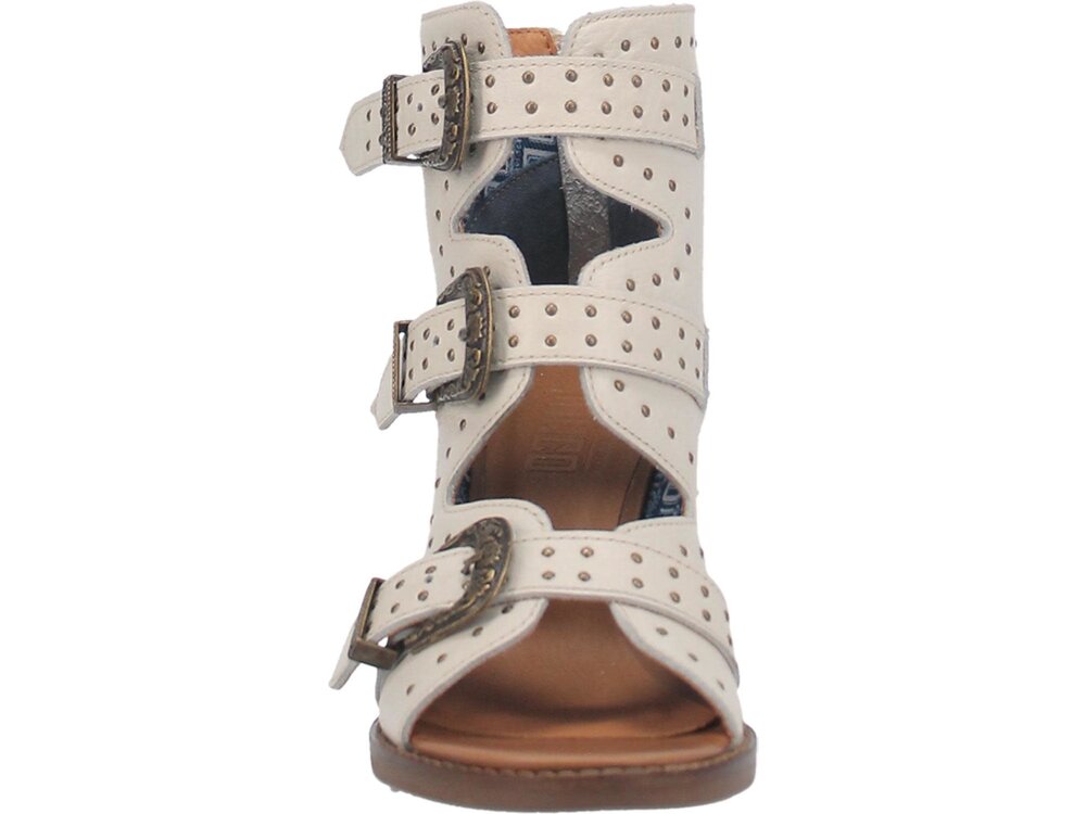 Dingo Ziggy Western Sandal - White