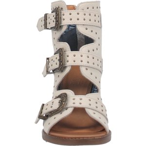 Dingo Ziggy Western Sandal - White