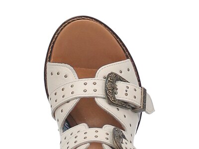 Dingo Ziggy Western Sandal - White