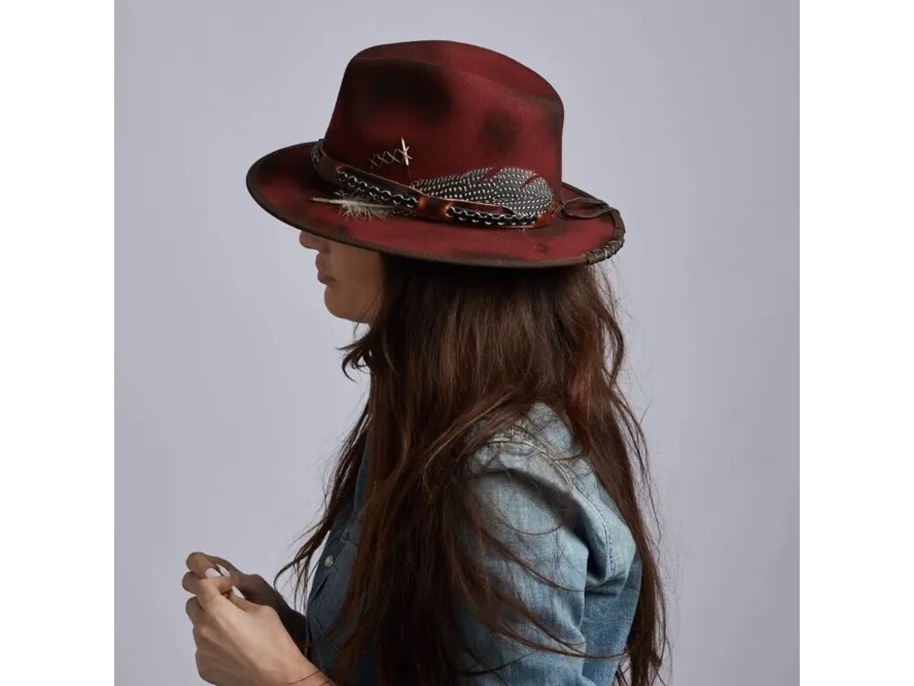American Hat Makers Tumbleweed Custom Outback Fedora