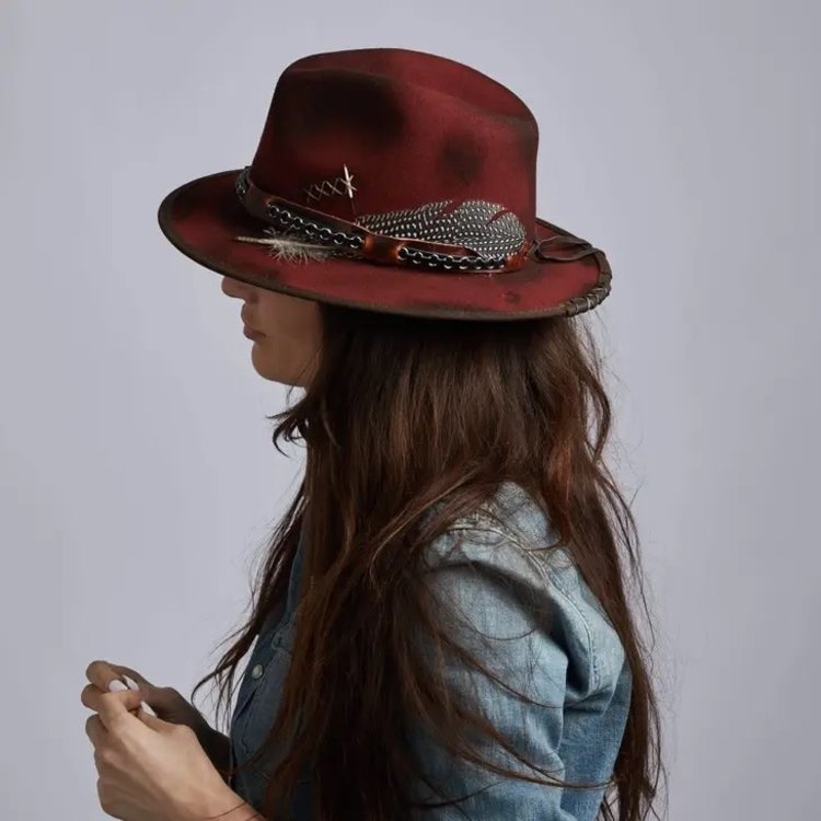 American Hat Makers Tumbleweed Custom Outback Fedora