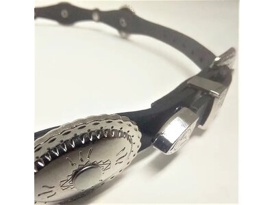 American Hat Makers Rising Sun Leather Hat Band