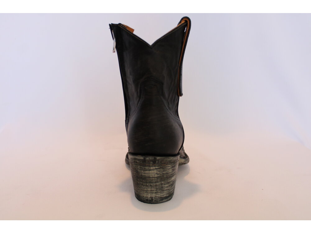 Old Gringo Eagle Crystal Bootie - Vesuvio Black