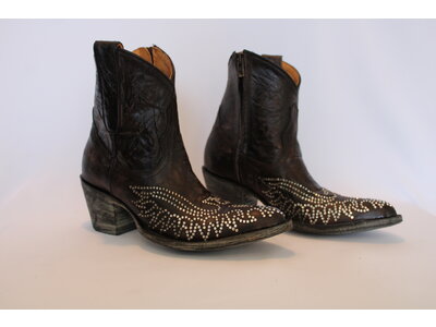 Old Gringo Eagle Crystal Bootie - Novularis  Brown