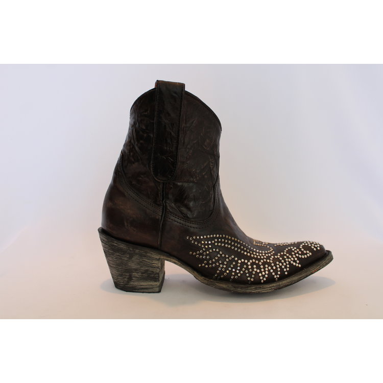 Old Gringo Eagle Crystal Bootie - Novularis  Brown