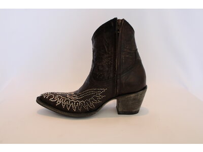 Old Gringo Eagle Crystal Bootie - Novularis  Brown