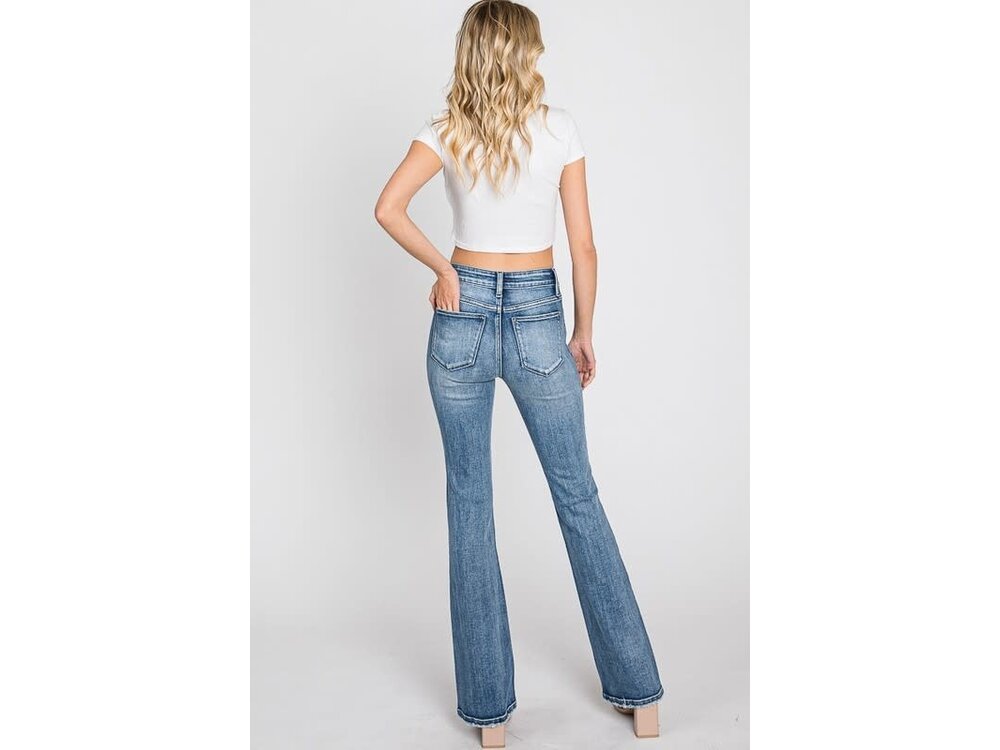 Petra153 Classic Mid-Rise Bootcut- 32in Inseam-