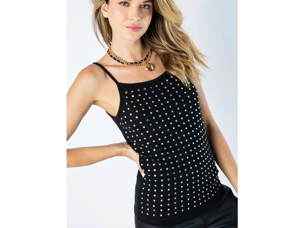 Vocal Cami with Crystal Studs