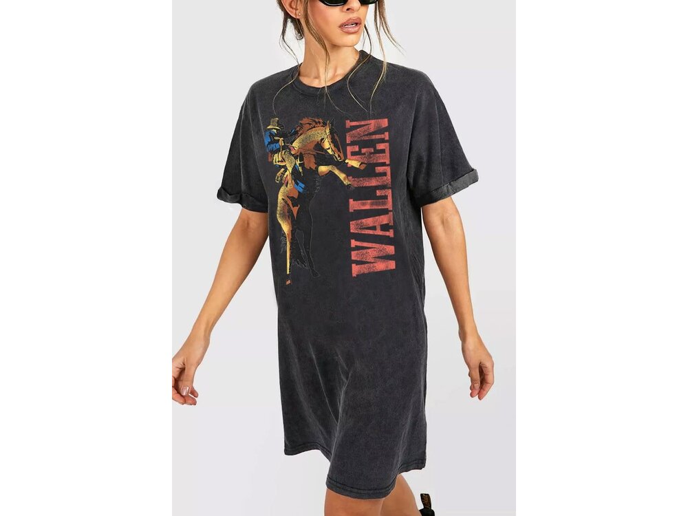 Wallen Bronc T-Shirt Dress